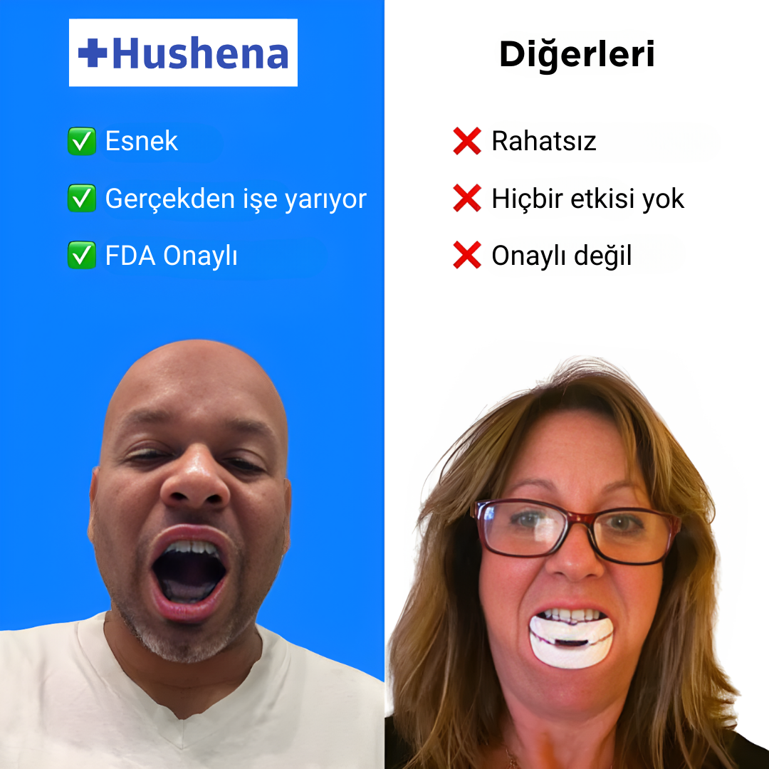 Hushena™ Horlama Önleyici Ağızlık