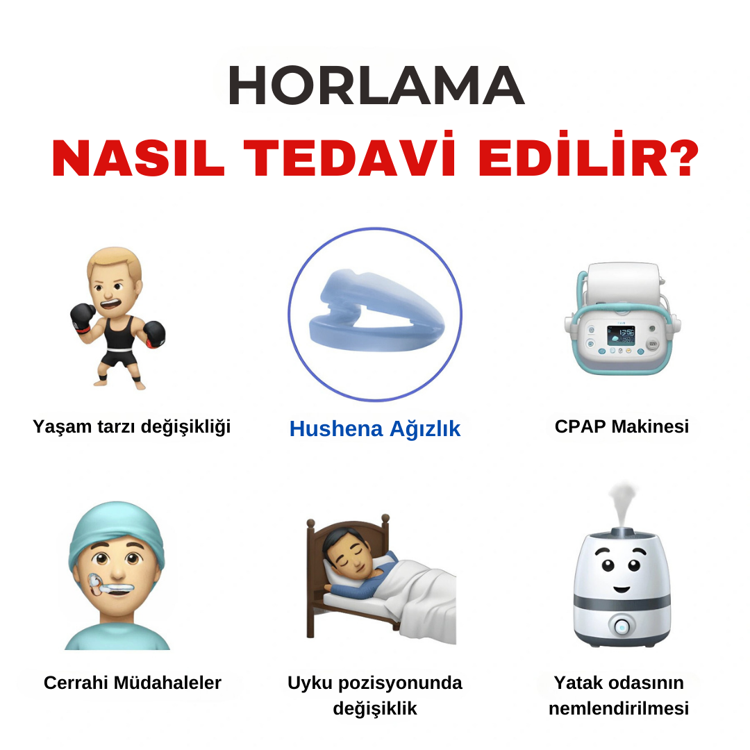 Hushena™ Horlama Önleyici Ağızlık